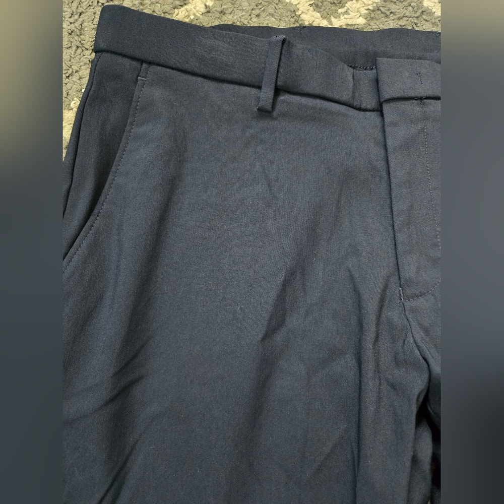 NWT Tommy Hilfiger Men's 33x30 THFlex Modern Fit Pant Stretch Navy Blue - Picture 5 of 11